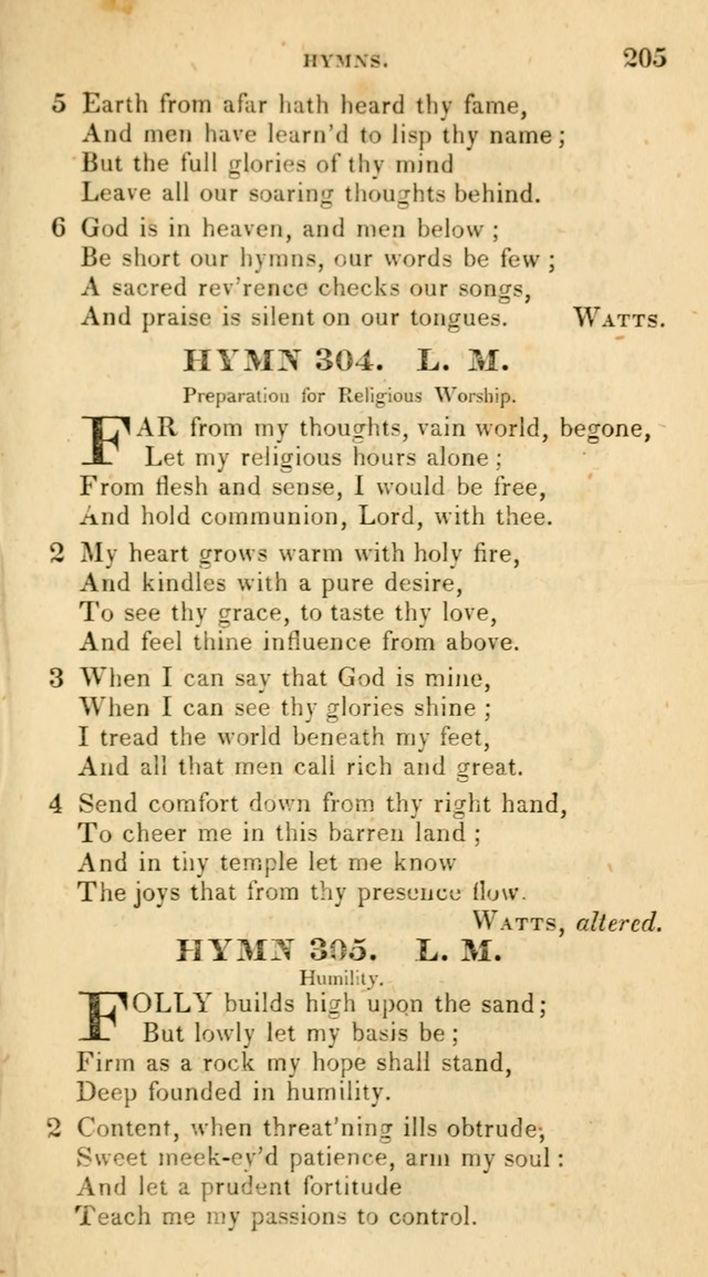 The Universalist Hymn-Book: a new collection of psalms and hymns, for the use of Universalist Societies (Stereotype ed.) page 205