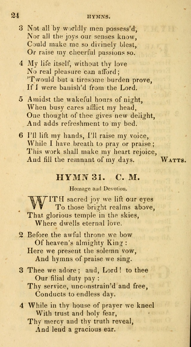 The Universalist Hymn-Book: a new collection of psalms and hymns, for the use of Universalist Societies (Stereotype ed.) page 24