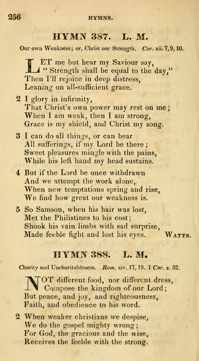 The Universalist Hymn-Book: a new collection of psalms and hymns, for the use of Universalist Societies (Stereotype ed.) page 256