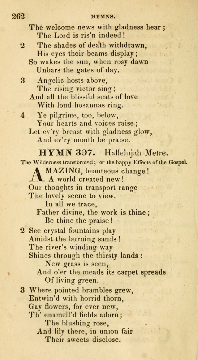The Universalist Hymn-Book: a new collection of psalms and hymns, for the use of Universalist Societies (Stereotype ed.) page 262