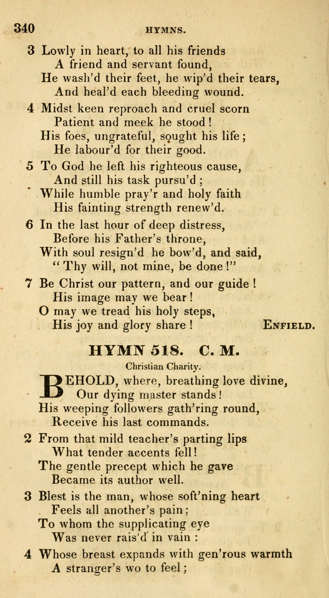 The Universalist Hymn-Book: a new collection of psalms and hymns, for the use of Universalist Societies (Stereotype ed.) page 340