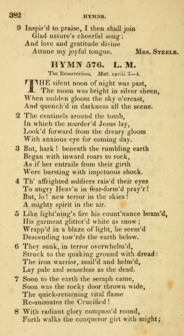 The Universalist Hymn-Book: a new collection of psalms and hymns, for the use of Universalist Societies (Stereotype ed.) page 382