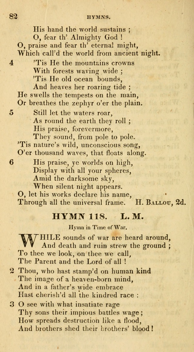 The Universalist Hymn-Book: a new collection of psalms and hymns, for the use of Universalist Societies (Stereotype ed.) page 82