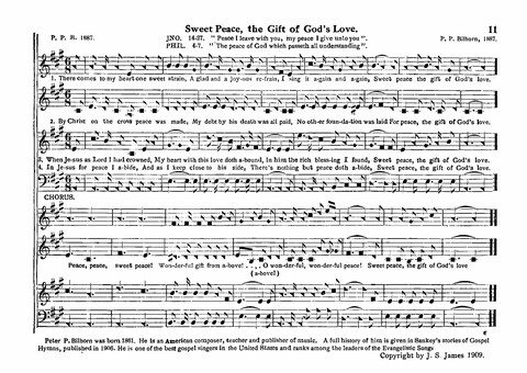 Union Harp and History of Songs: with sketch of the authors of tunes and hymns page 11