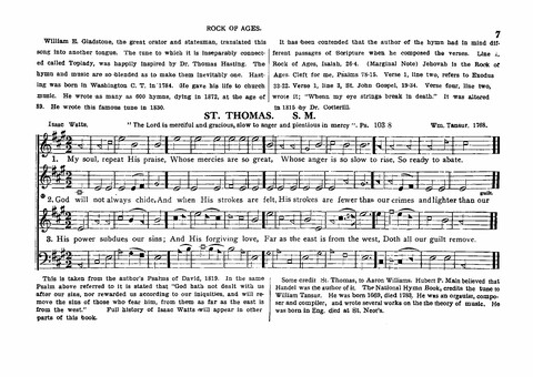 Union Harp and History of Songs: with sketch of the authors of tunes and hymns page 7