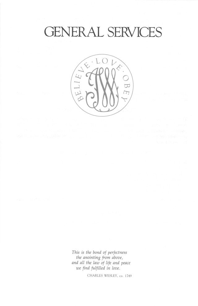 The United Methodist Hymnal page 1