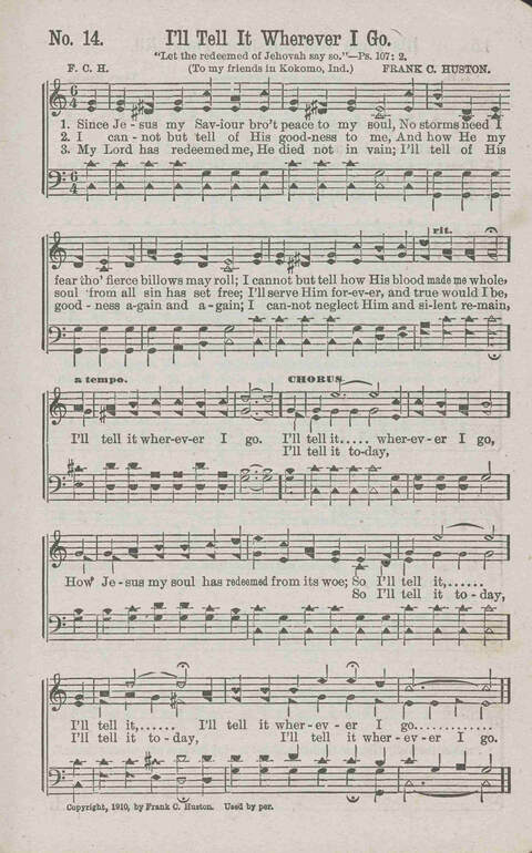 Victory Bells: a Collection of Songs, new and old, Suitable for all kinds of Church Service page 15