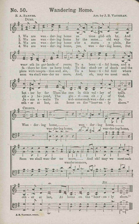 Victory Bells: a Collection of Songs, new and old, Suitable for all kinds of Church Service page 51