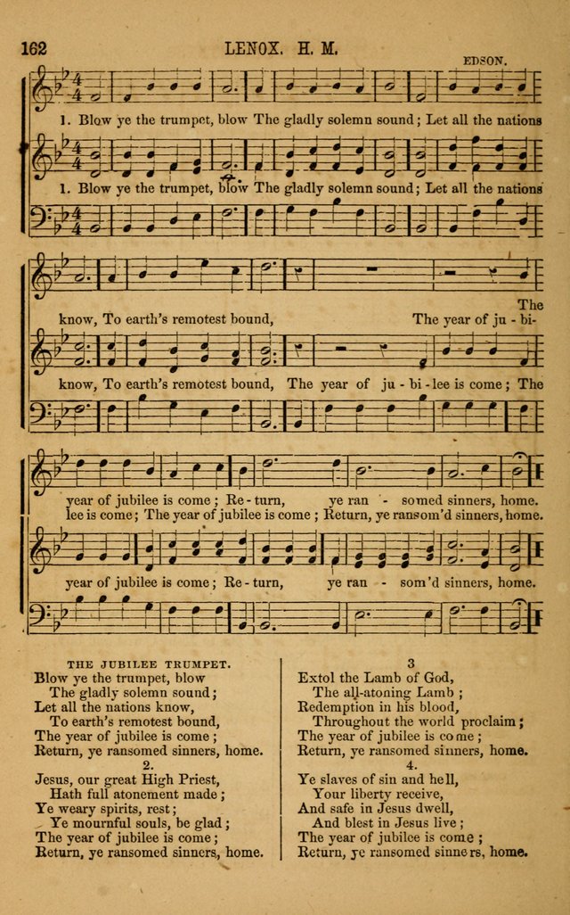 Vestry Chimes: a choice collection of sacred music, adapted to all occasions of social and family worship page 162