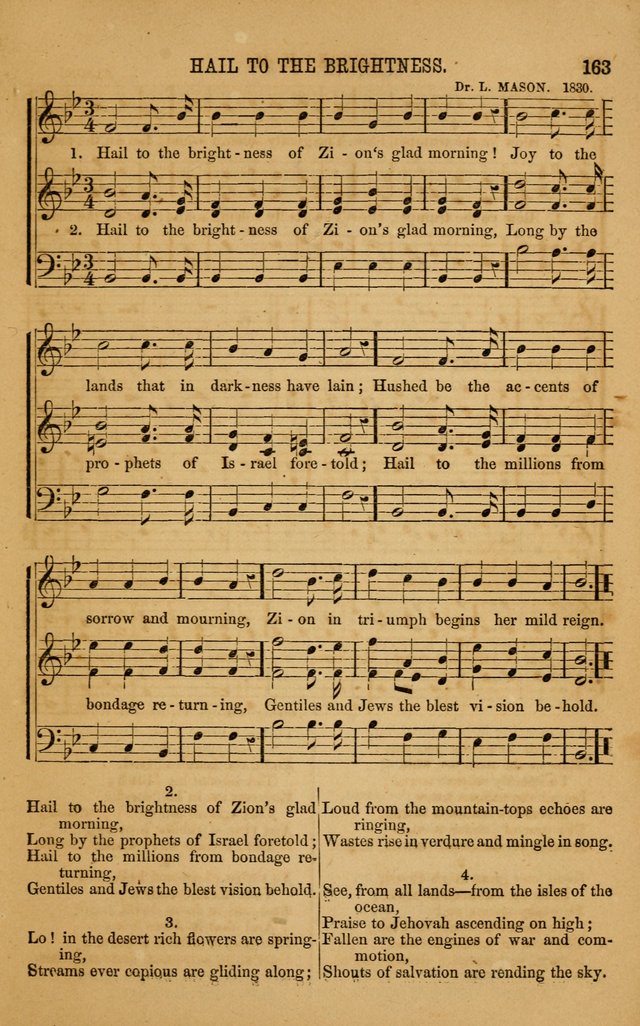 Vestry Chimes: a choice collection of sacred music, adapted to all occasions of social and family worship page 163