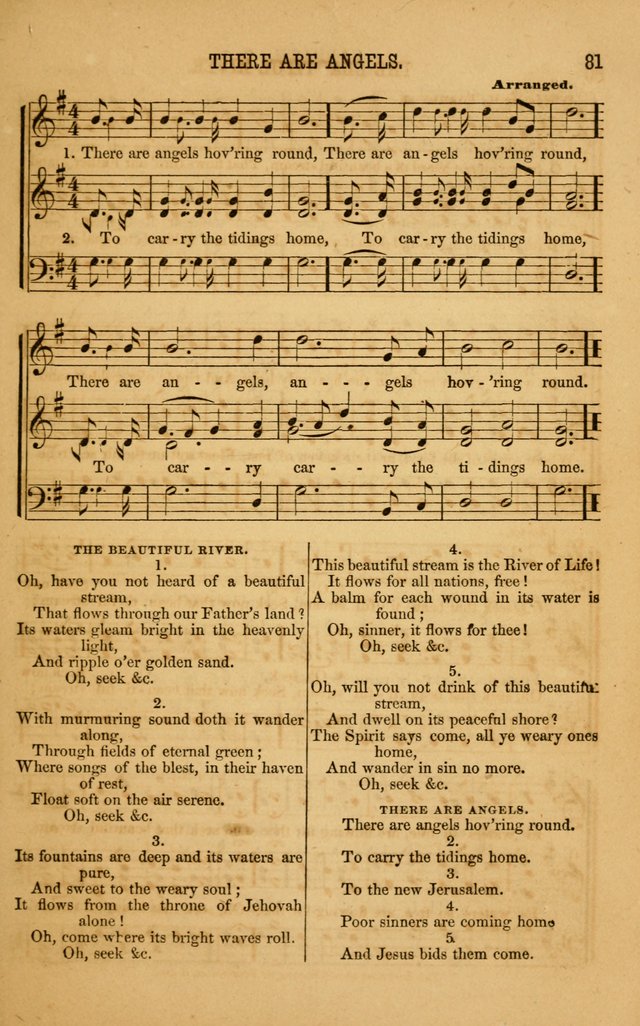 Vestry Chimes: a choice collection of sacred music, adapted to all occasions of social and family worship page 81