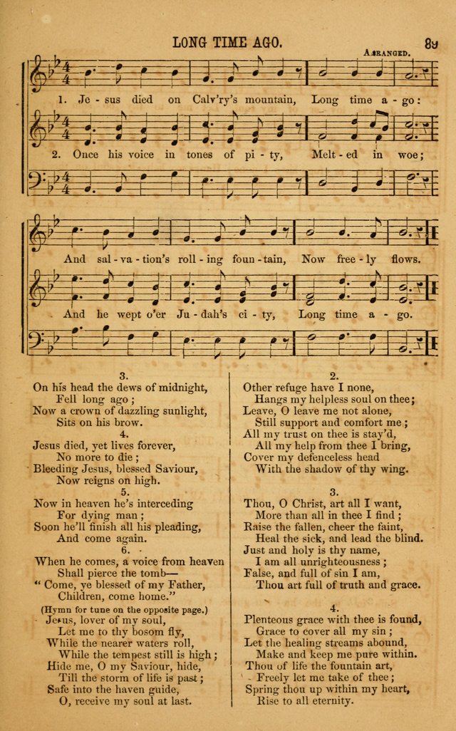 Vestry Chimes: a choice collection of sacred music, adapted to all occasions of social and family worship page 89