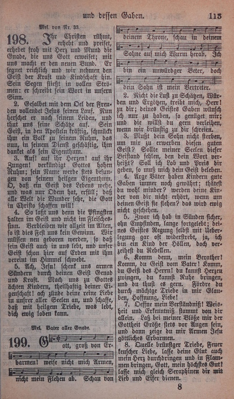 Verbessertes Gesangbuch: zum Gebrauch bein dem öffentlichen Gottesdienste sowohl als zur Privat-Erbauung page 107