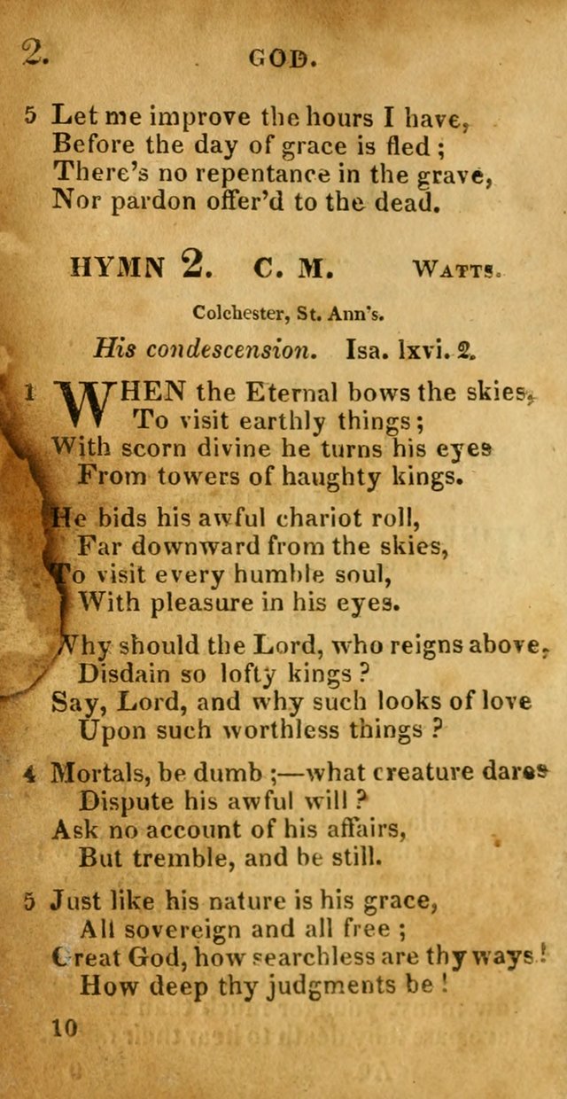 Village hymns for social worship, selected and original: designed as a supplement to Dr. Watts