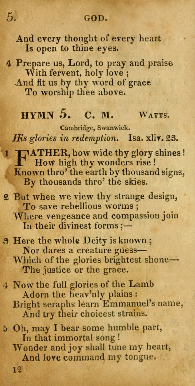 Village hymns for social worship, selected and original: designed as a supplement to Dr. Watts