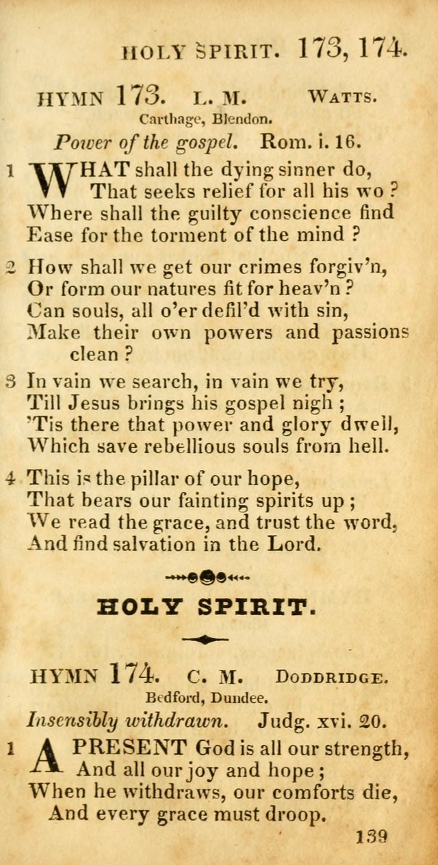 Village hymns for social worship, selected and original: designed as a supplement to Dr. Watts