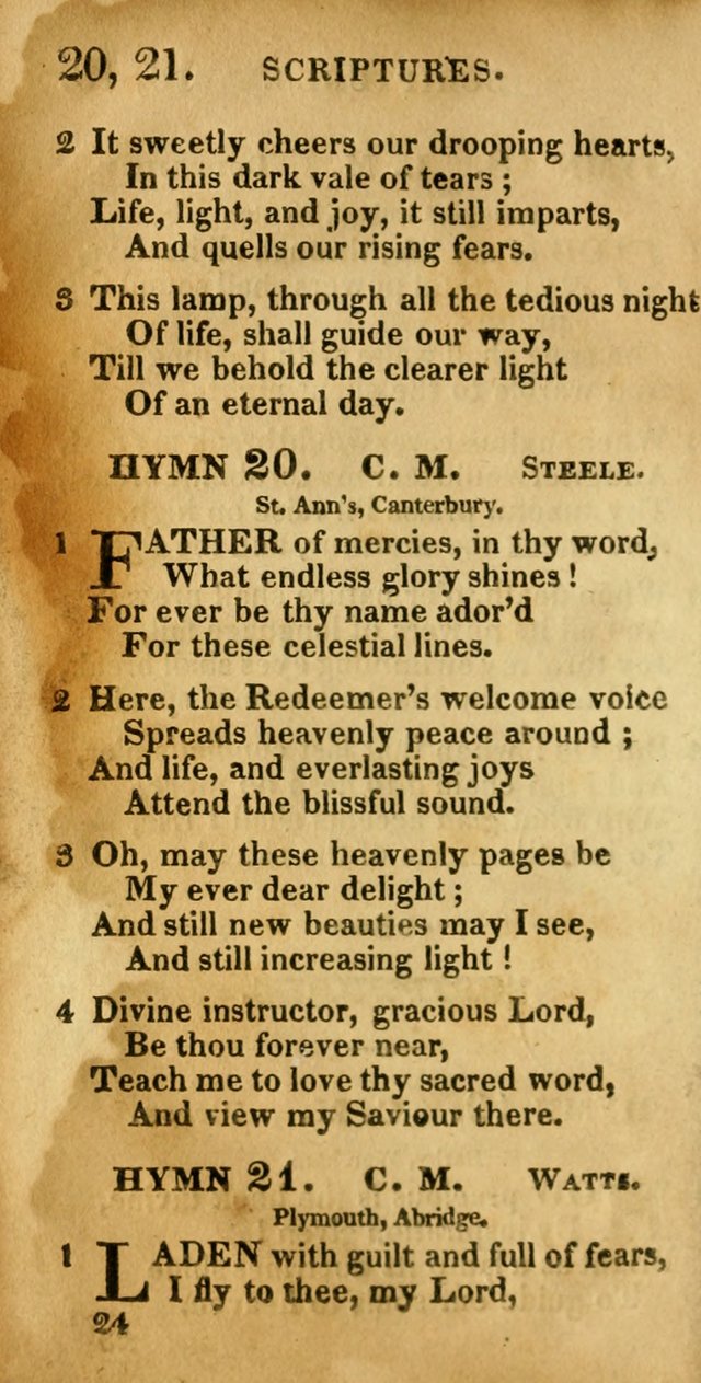 Village hymns for social worship, selected and original: designed as a supplement to Dr. Watts