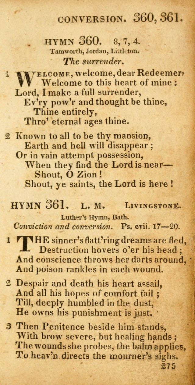 Village hymns for social worship, selected and original: designed as a supplement to Dr. Watts