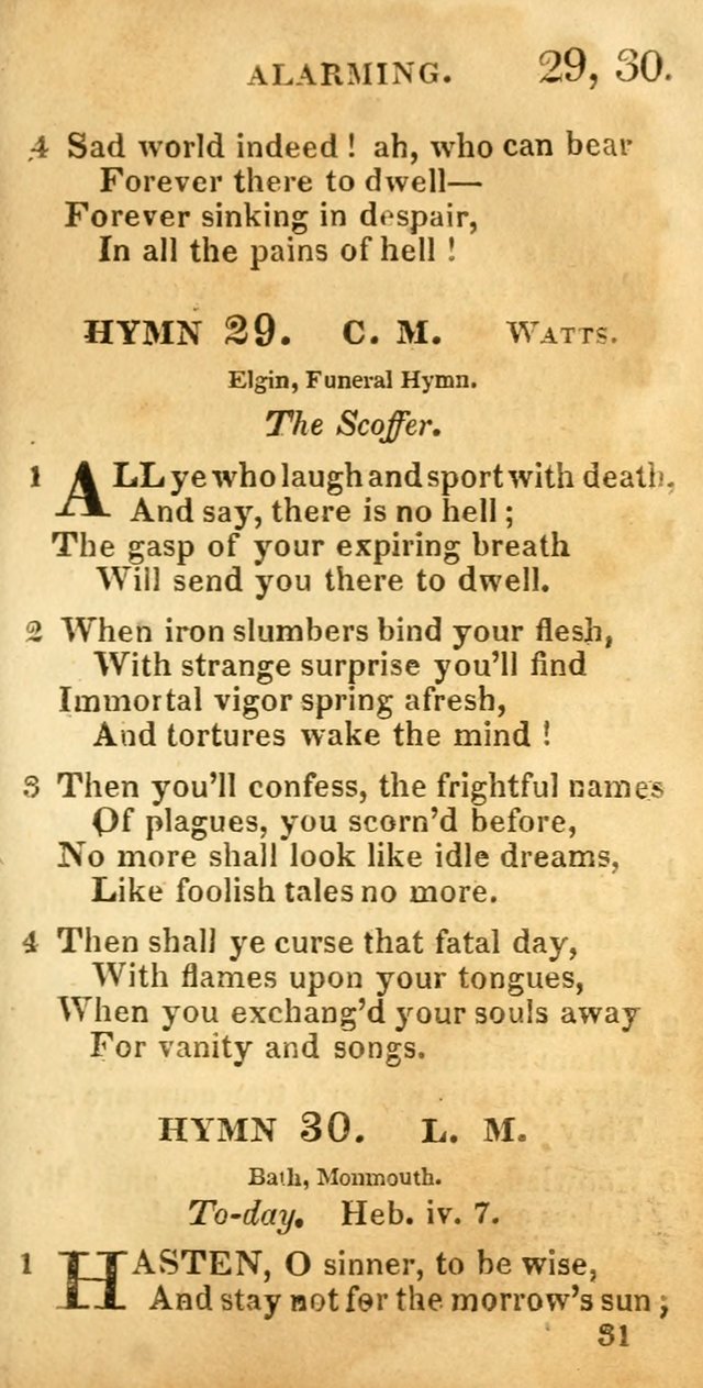 Village hymns for social worship, selected and original: designed as a supplement to Dr. Watts