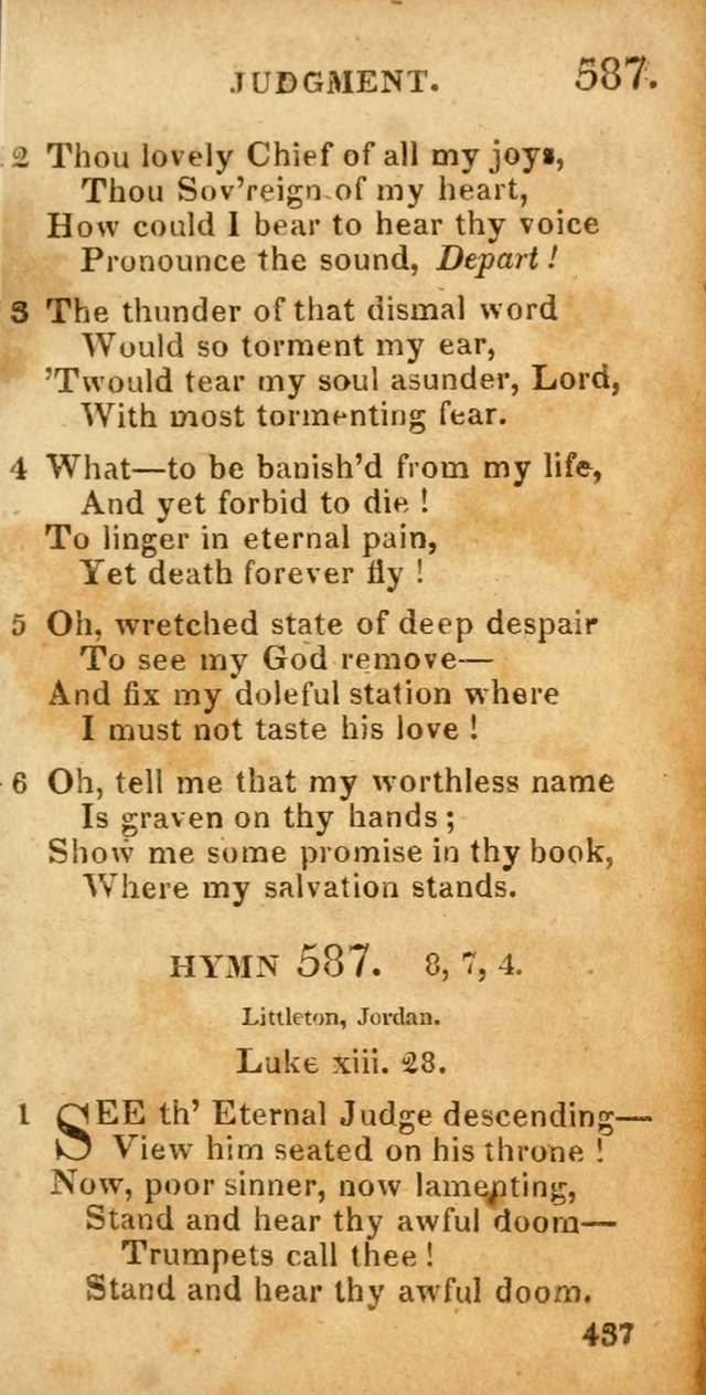 Village hymns for social worship, selected and original: designed as a supplement to Dr. Watts