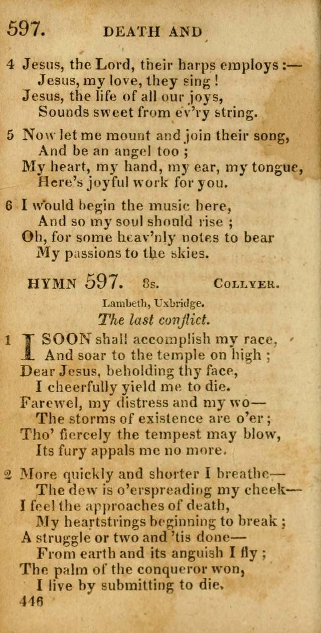 Village hymns for social worship, selected and original: designed as a supplement to Dr. Watts