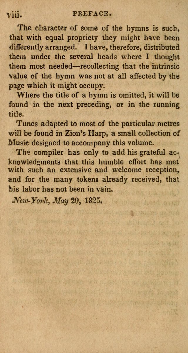 Village Hymns for Social Worship, Selected and Original: designed as a supplement to the Psalms and Hymns of Dr. Watts (6th ed.) page 8