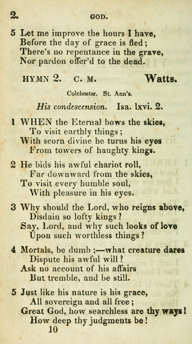 Village hymns for social worship, selected and original: designed as a supplement to Dr. Watts