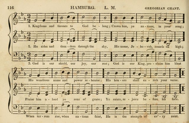The Vestry Singing Book: being a selection of the most popular and approved tunes and hymns now extant, designed for social and religious meetings, family devotion, singing schools, etc. page 118