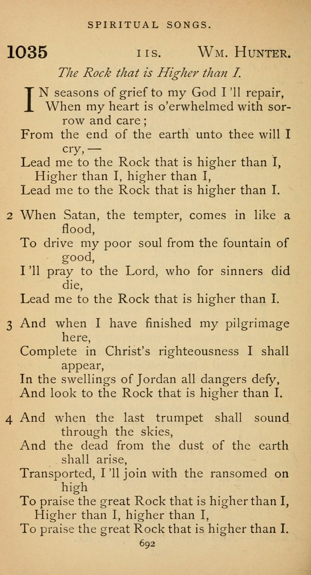 The Voice of Praise: a collection of hymns for the use of the Methodist Church page 694