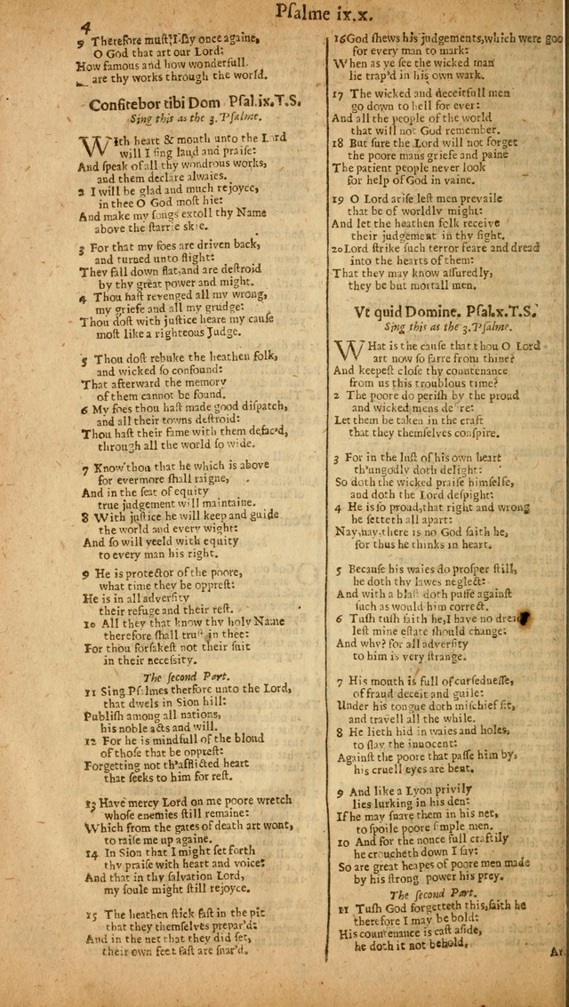 The Whole Booke of Psalmes: collected into English meeter page 6