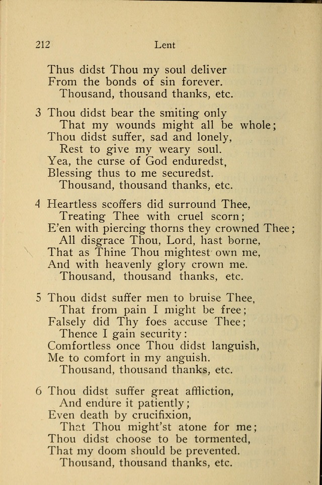Wartburg Hymnal: for church, school and home page 212