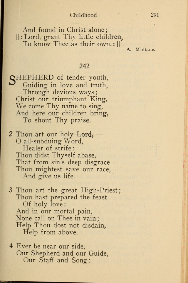 Wartburg Hymnal: for church, school and home page 291