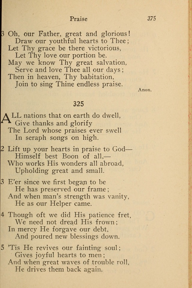 Wartburg Hymnal: for church, school and home page 375