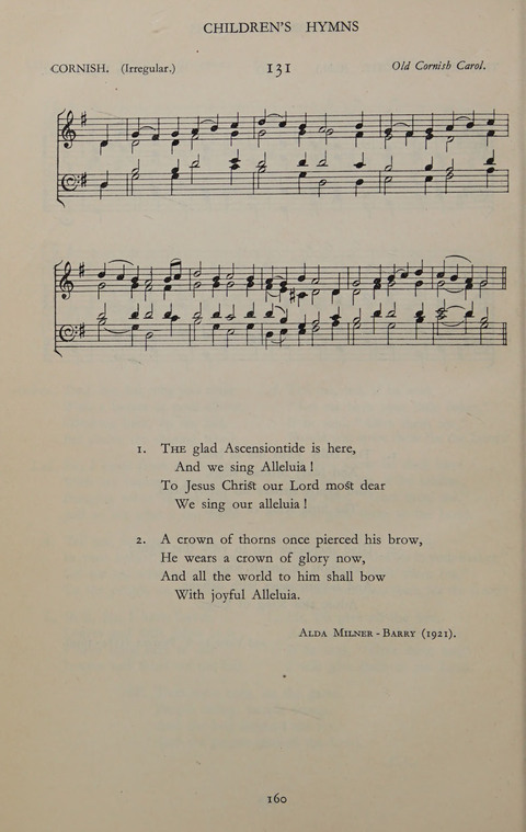 The Winchester Hymn Supplement: with Tunes page 160