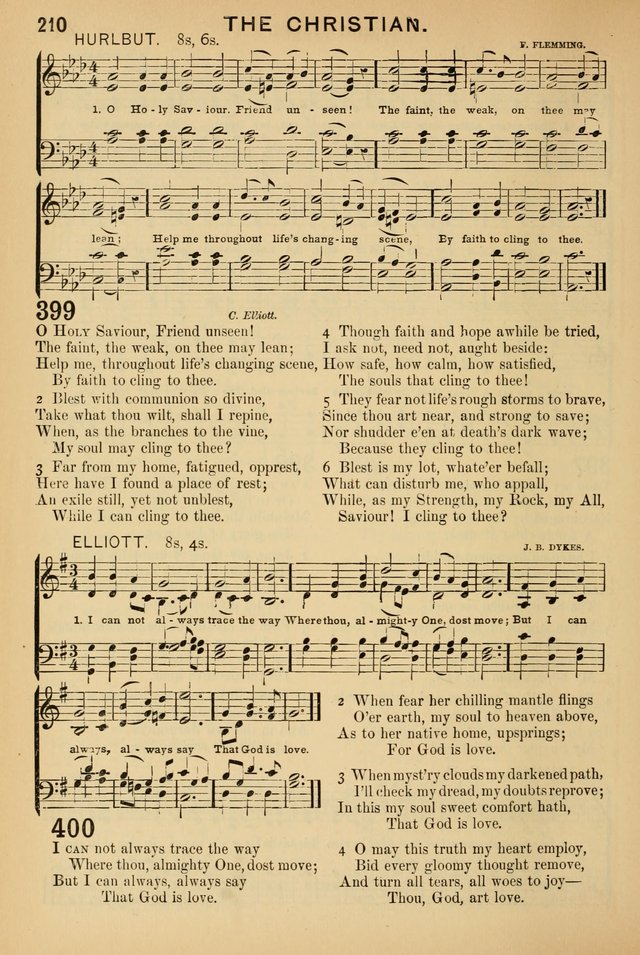 Worship in Song: a selection of hymns and tunes for the Service of the Sanctuary  page 210