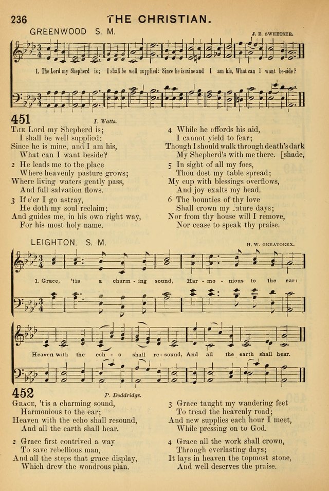 Worship in Song: a selection of hymns and tunes for the Service of the Sanctuary  page 236