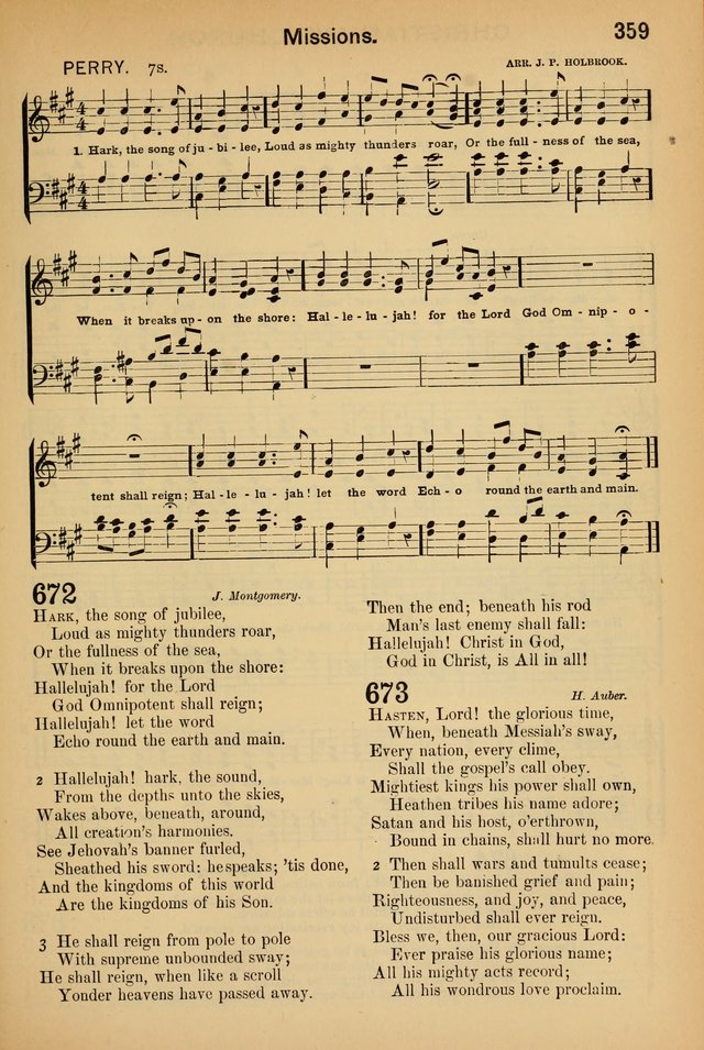 Worship in Song: a selection of hymns and tunes for the Service of the Sanctuary  page 359