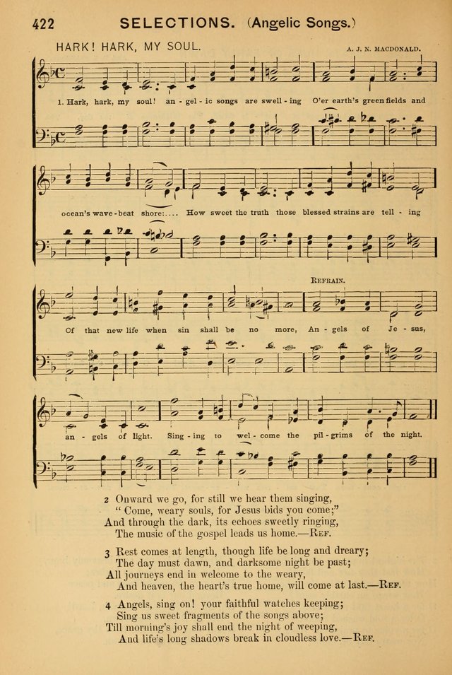 Worship in Song: a selection of hymns and tunes for the Service of the Sanctuary  page 422