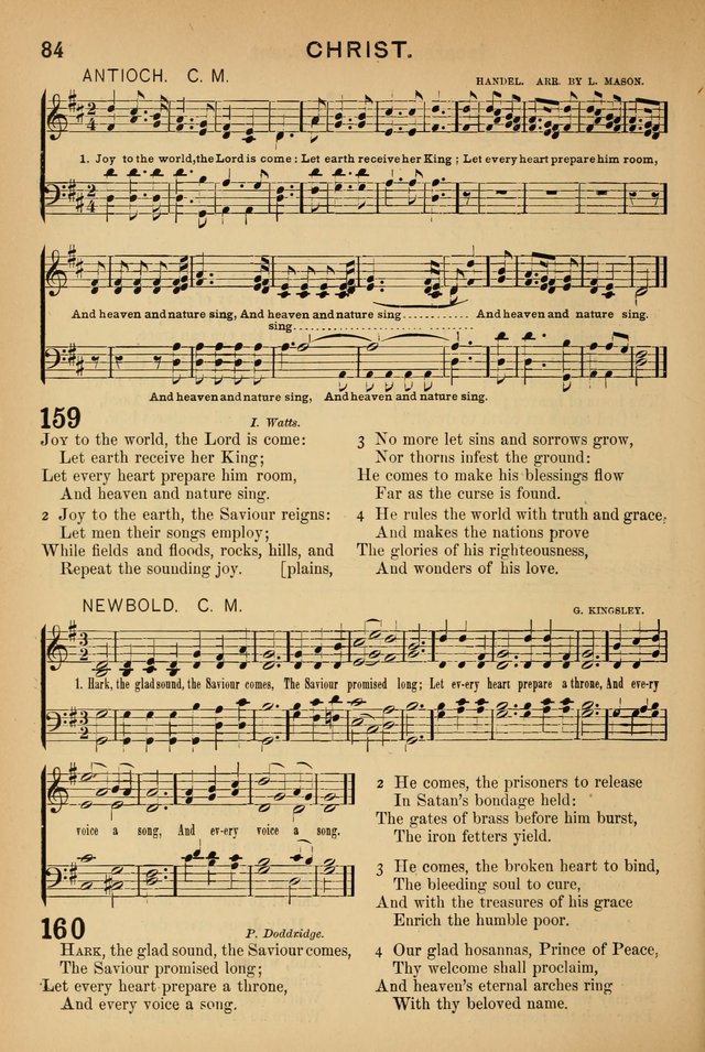 Worship in Song: a selection of hymns and tunes for the Service of the Sanctuary  page 84