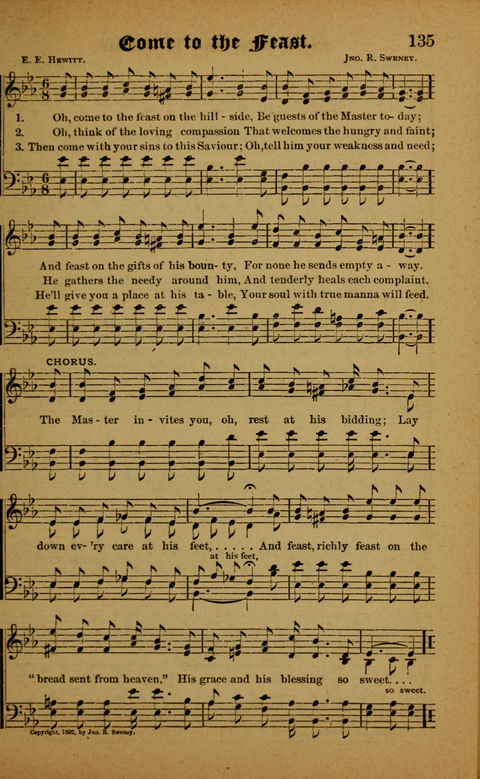 Winning Songs: for use in meetings for Christian worship or work page 135