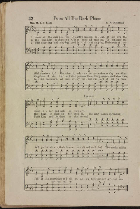 Wonderful Songs: A Collection of Familiar Hymns Designed for Evangelistic Work, For Use in Tents, Etc. page 40