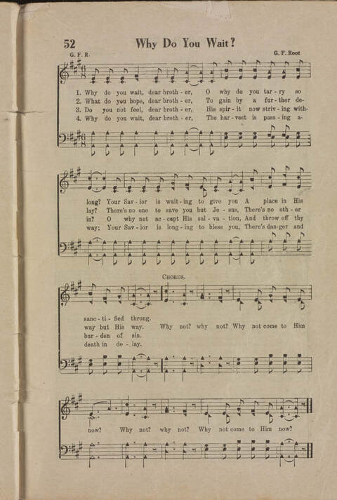 Wonderful Songs: A Collection of Familiar Hymns Designed for Evangelistic Work, For Use in Tents, Etc. page 49