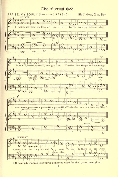 Worship Song: with accompanying tunes page 11