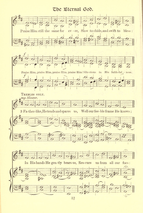 Worship Song: with accompanying tunes page 12