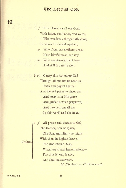 Worship Song: with accompanying tunes page 29