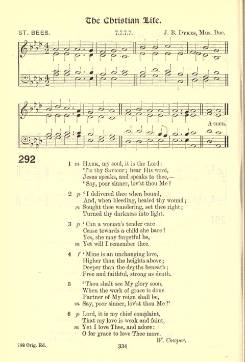 Worship Song: with accompanying tunes page 334