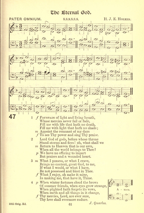 Worship Song: with accompanying tunes page 61