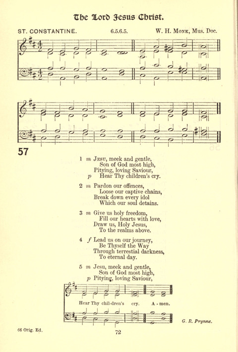 Worship Song: with accompanying tunes page 72