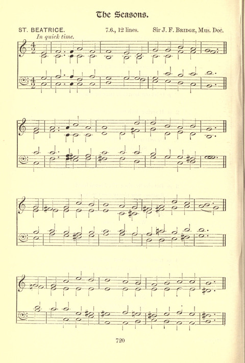 Worship Song: with accompanying tunes page 720
