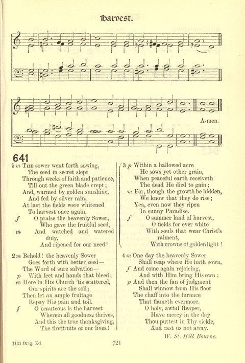 Worship Song: with accompanying tunes page 721